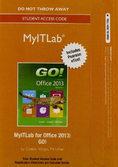 myitlab with pearson etext -- access card -- for go with mac isbn13: 9780134497914